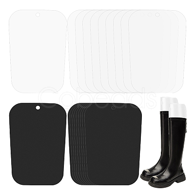 20Pcs 2 Colors Plastic Shoe Inner Support Rack AJEW-GA0006-31-1