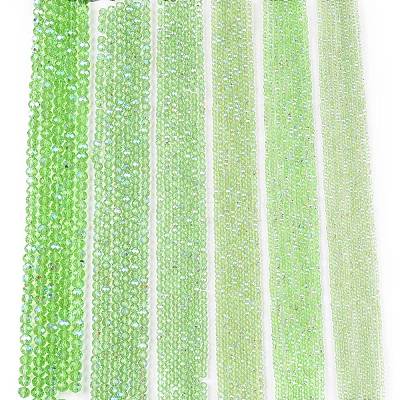 Electroplate Glass Beads Strands LS-EGLA-A044-T1mm-L09-1