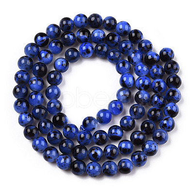 Drawbench Style Dyed Natural Freshwater Shell Beads Strands SHEL-T019-01G-1