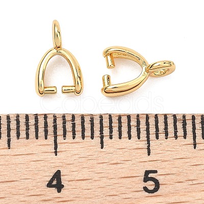 SHEGRACE Brass Ice Pick Pinch Bails XGRQ1U819-370G-1