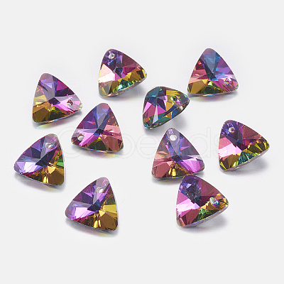 Faceted Glass Rhinestone Charms RGLA-F050-B-001-1