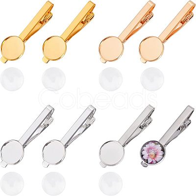 DIY Blank Tie Clip Making Kit DIY-FH0004-72-1