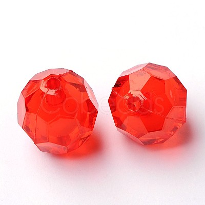 Transparent Acrylic Beads TACR-S113-20mm-15-1