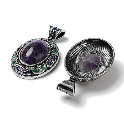 Natural Amethyst Pendants FIND-A041-01AS-05-1