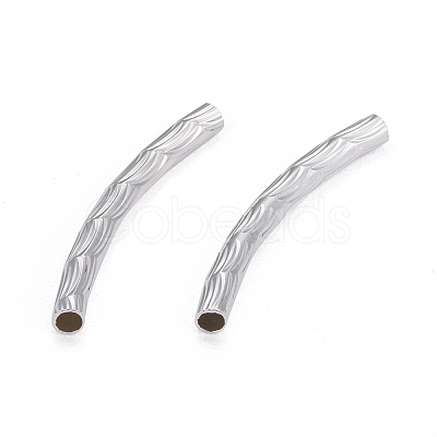 Brass Tube Beads KK-Y003-81B-S-1