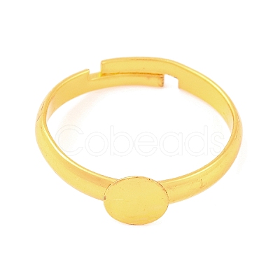 Brass Pad Ring Bases LS-EC161-G-1