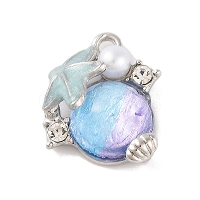 Alloy & Resin Pendants FIND-G081-01B-P-1