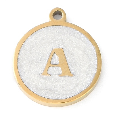 Ion Plating(IP) 201 Stainless Steel Pendants STAS-K288-02G-A-1