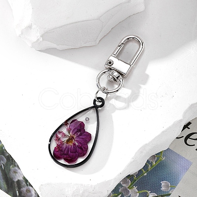 Epoxy Resin Dried Flower Pendant Decorations PW-WG14EC9-03-1
