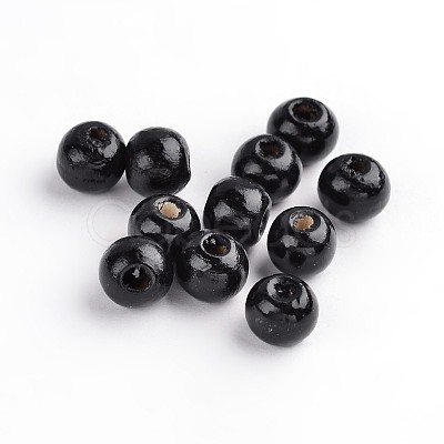 Natural Wood Beads X-YTB022-9-1