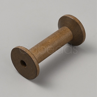 Wood Thread Bobbins TOOL-WH0159-36B-1