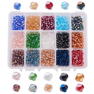 Glass Beads EGLA-YW0001-01-1