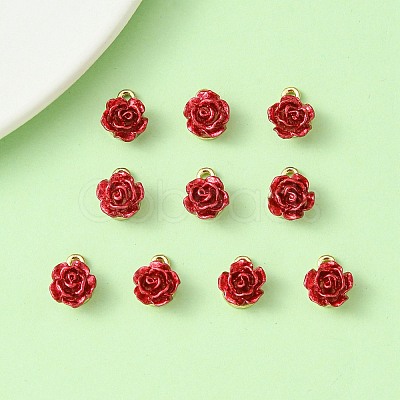 Rack Plating Alloy Charms PALLOY-YW0003-26-1