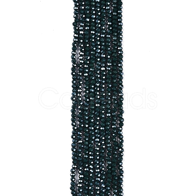 Electroplate Glass Beads Strands EGLA-A044-P3mm-A12-1