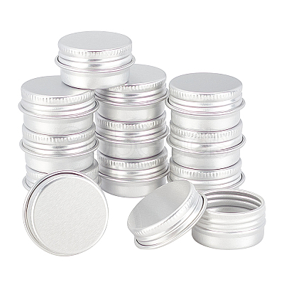 Round Aluminium Tin Cans LS-CON-WH0079-14-1