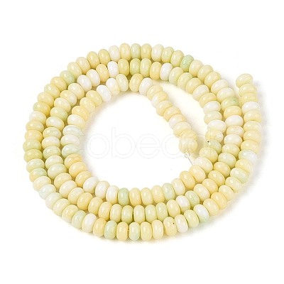 Ombre Effect Dyed Glass Beads Strands GLAA-T030-07A-05-1