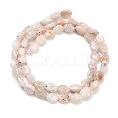 Natural Pink Morganite Beads Strands G-H335-N01-6x8mm-1