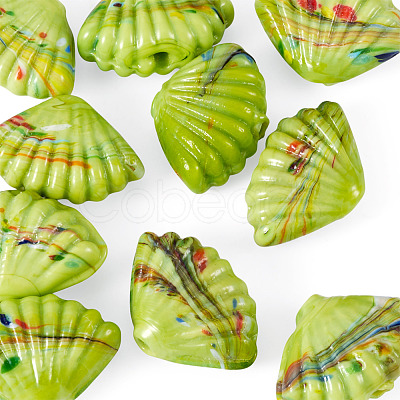 10Pcs Handmade Lampwork Beads LAMP-TADJ0001-07A-1