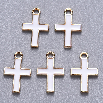Alloy Enamel Pendants X-ENAM-S121-122C-1