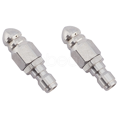 Brass Sewer Jetting Nozzle AJEW-GA0002-22-1