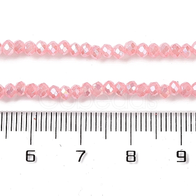 Baking Electroplate Glass Beads Strands DGLA-A039-J2MM-B08-1