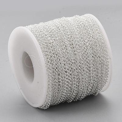 304 Stainless Steel Curb Chains CHS-T002-07-1