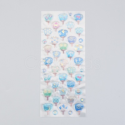 Epoxy Resin Sticker DIY-B009-03F-1