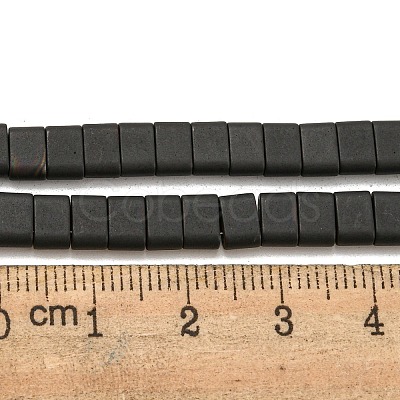 Electroplated Non-magnetic Synthetic Hematite Beads Strands G-C106-B01-14B-1