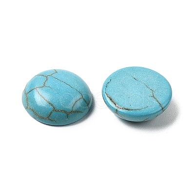 Synthetic Turquoise Cabochons G-P393-R64-12MM-1