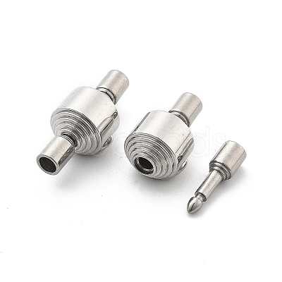 304 Stainless Steel European Clasps STAS-Z115-04P-04-1