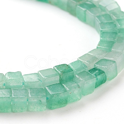 Natural Green Aventurine Beads Strands G-F631-K04-1