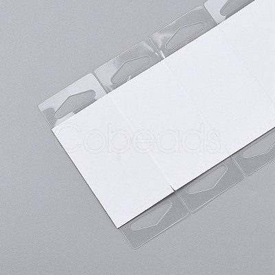 Transparent PVC Self Adhesive Hang Tabs LS-CDIS-Z001-01A-1