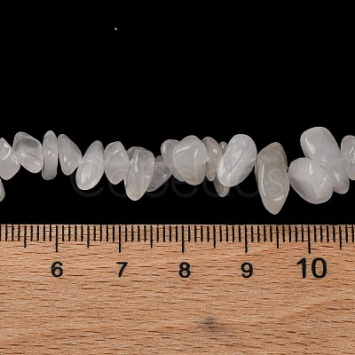 Natural White Jade Beads Strands G-F703-02A-1