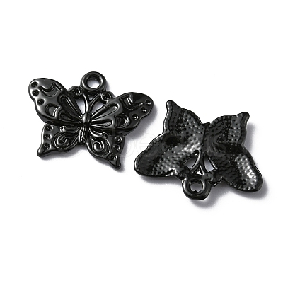 Baking Paint Alloy Pendants FIND-TAC0011-82J-1