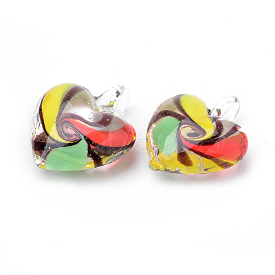 Handmade Lampwork Pendants LAMP-R138-09-B-1