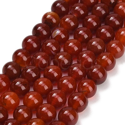 Natural Carnelian Beads Strands GG-CBA1CAF-A01-10mm-1
