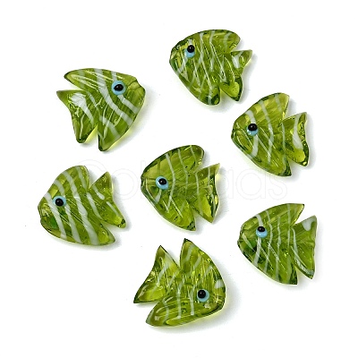 Handmade Lampwork Beads LAMP-H073-01E-1