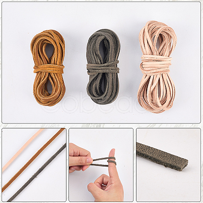 5M Flat Cowhide Leather Cords WL-GF0001-27A-02-1