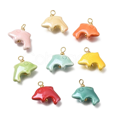 Handmade Porcelain Pendants PR-CBA0027-07G-1