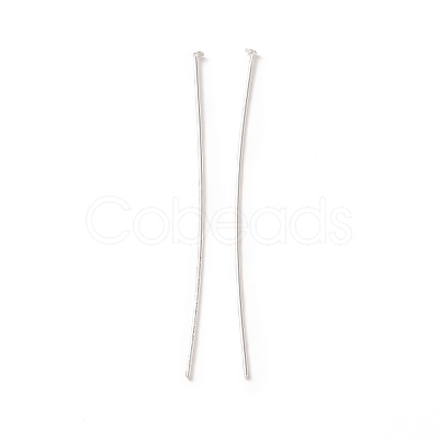 Brass Flat Head Pins KK-WH0058-03D-S-1