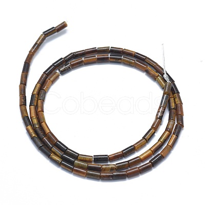 Natural Tiger Eye Beads Strands G-F631-B02-1