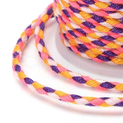 4-Ply Polycotton Cord with Metallic Thread X1-OCOR-Z003-D23-1