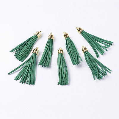 Faux Suede Tassel Big Pendant Decorations X-FIND-T003-A42-1
