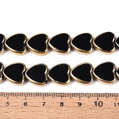 Electroplate Glass Beads Strands EGLA-T021-23C-1