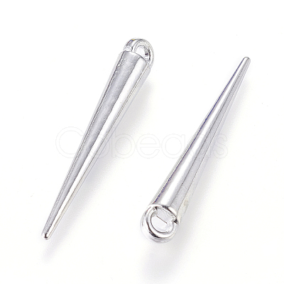 Tibetan Style Alloy Spike Pendants LS-TIBEP-A16461-P-NR-1