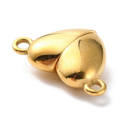 Ion Plating(IP) 316 Surgical Stainless Steel Magnetic Clasps Hand Polished STAS-C076-02G-1