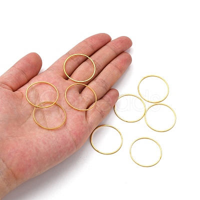 Brass Linking Rings EC18725MM-G-NF-1