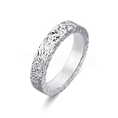 Brass Crushed Ice Pattern Finger Rings FS-WG1F485-07-1