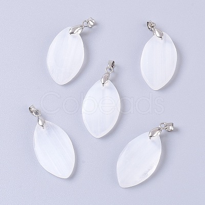 Natural Calcite Pendants G-L501-25-1