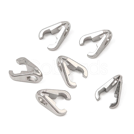 304 Stainless Steel Snap on Bails SA-CBAB7A7-01P-1